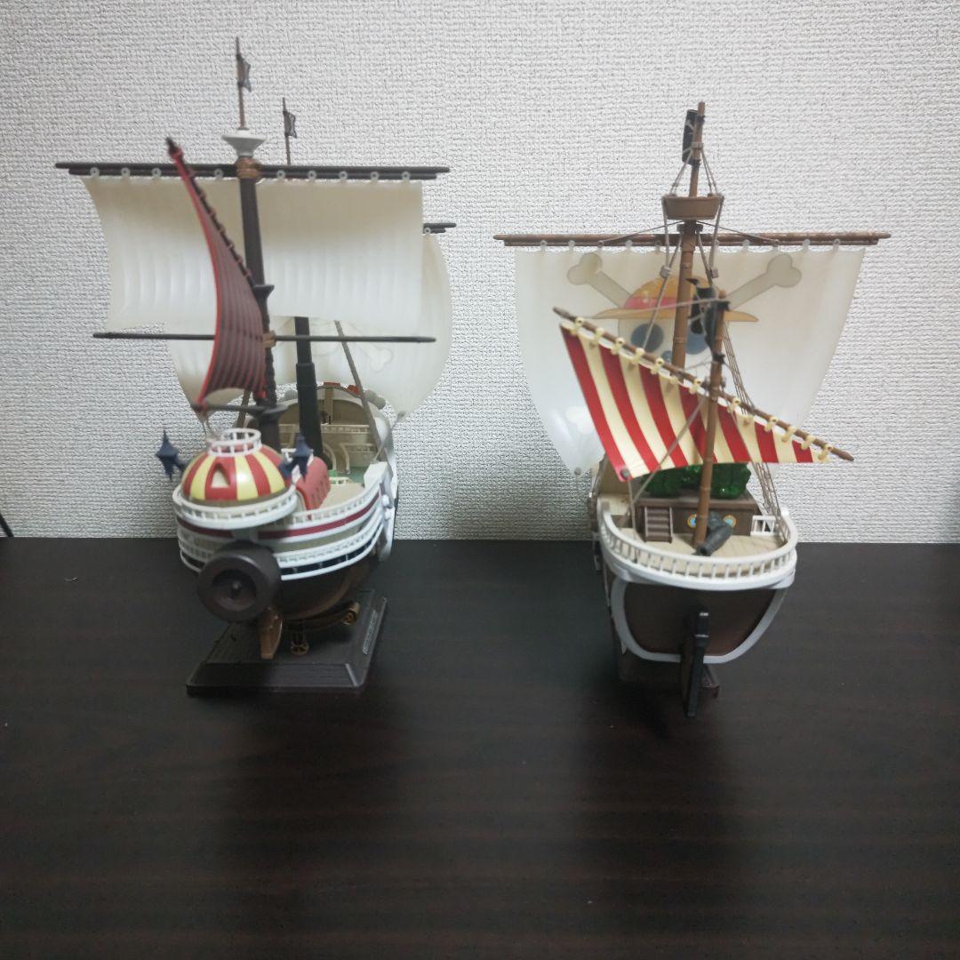 ワンピース ゴーイングメリー号＆サウザンドサニー号プラモデルセット