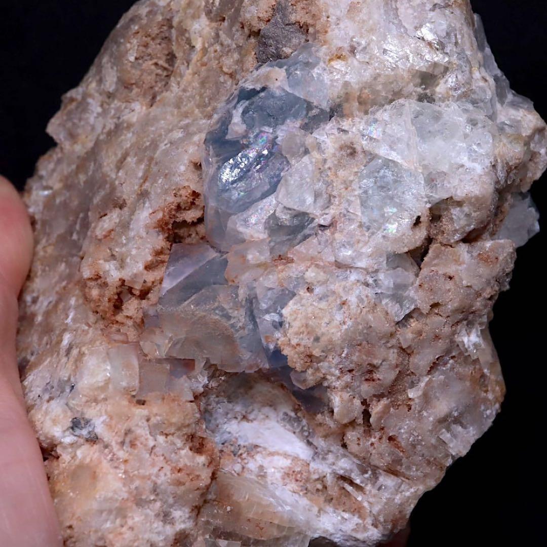 フローライト 蛍石 ガレナ ニューメキシコ 方鉛鉱 原石955.7g FL422