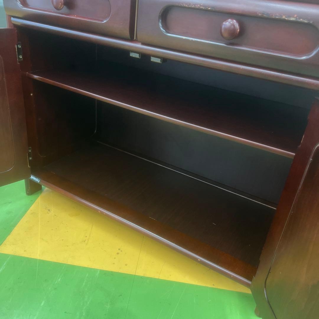 最終値下げ‼️カリモク オールドカリモク 電話台 ダークブラウン