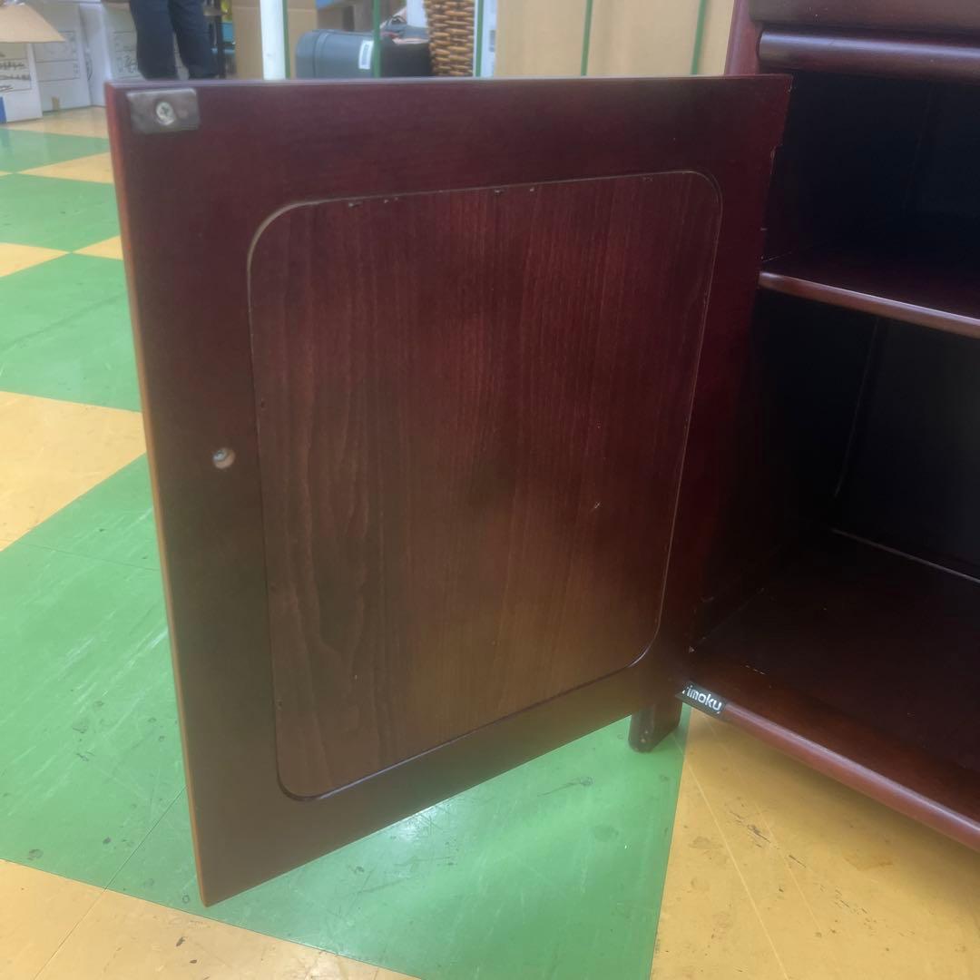 最終値下げ‼️カリモク オールドカリモク 電話台 ダークブラウン