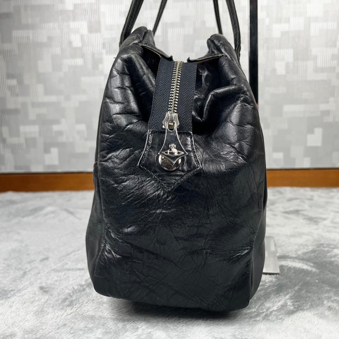 Vivienne Westwood ミニボストンバッグ ブラック 黒 オーブ