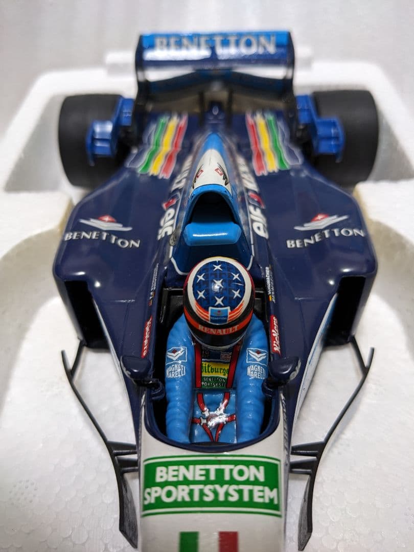 ミニカー MINICHAMPS BENETTON RENAULT B195 1/18
