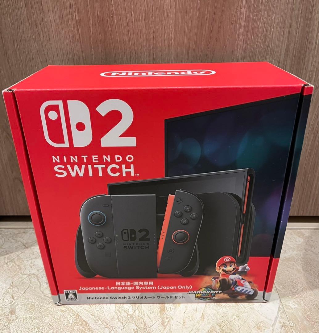 【新品未開封】スイッチ2 Switch2 日本語・国内専用 本体　マリオカート