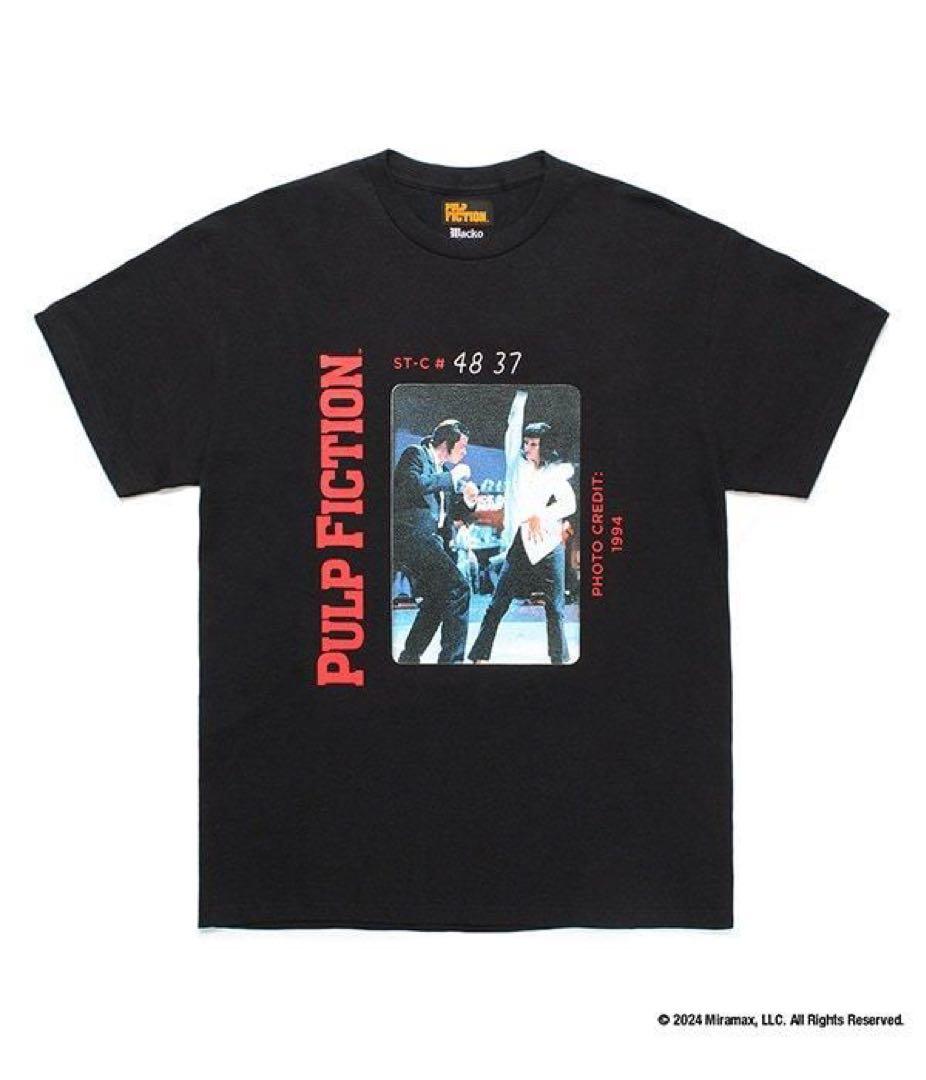 PULP FICTION ワコマリア　WACKO MARIA Tシャツ 黒