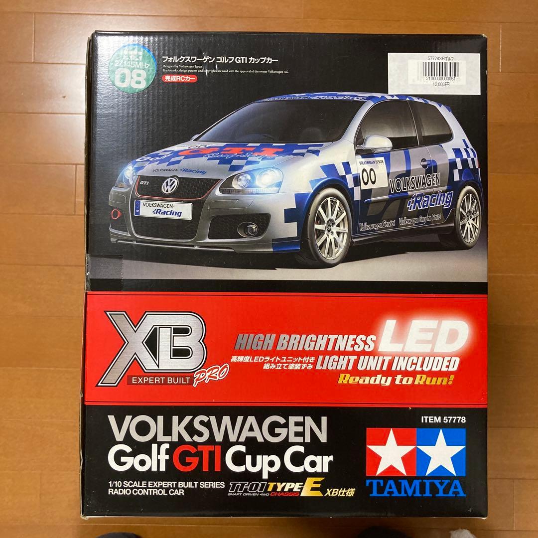 ホビーラジコン TAMIYA VOLKSWAGEN Golf GTI Cup Car