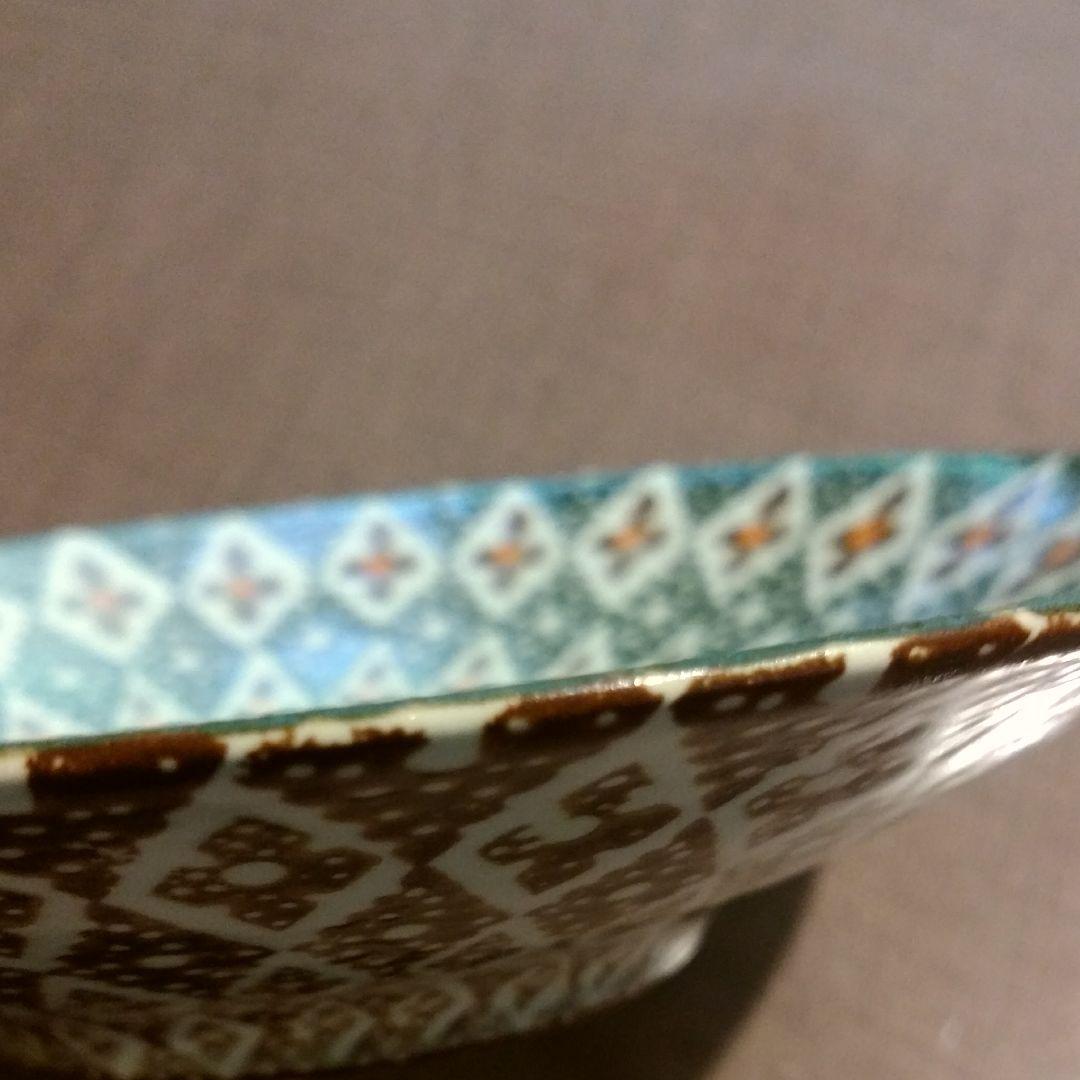 山野辺彩　皿②　径約20㎝　高さ約4.3㎝