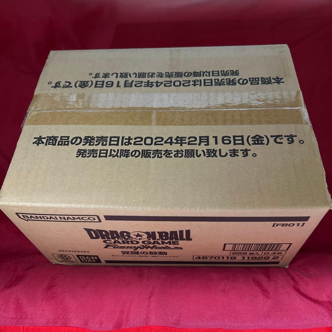 ドラゴンボールカードゲーム　フュージョンワールド　覚醒の鼓動　1カートン