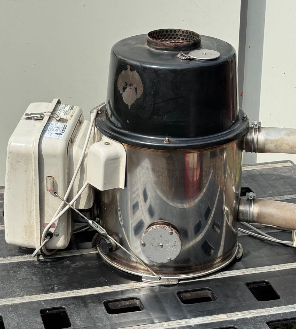 とし様購入品長府灯油バーナー、風呂ボイラー