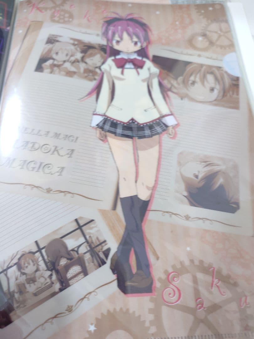 魔法少女まどかマギカ　ファイルブック　クリアファイル収納ケース　バインダー