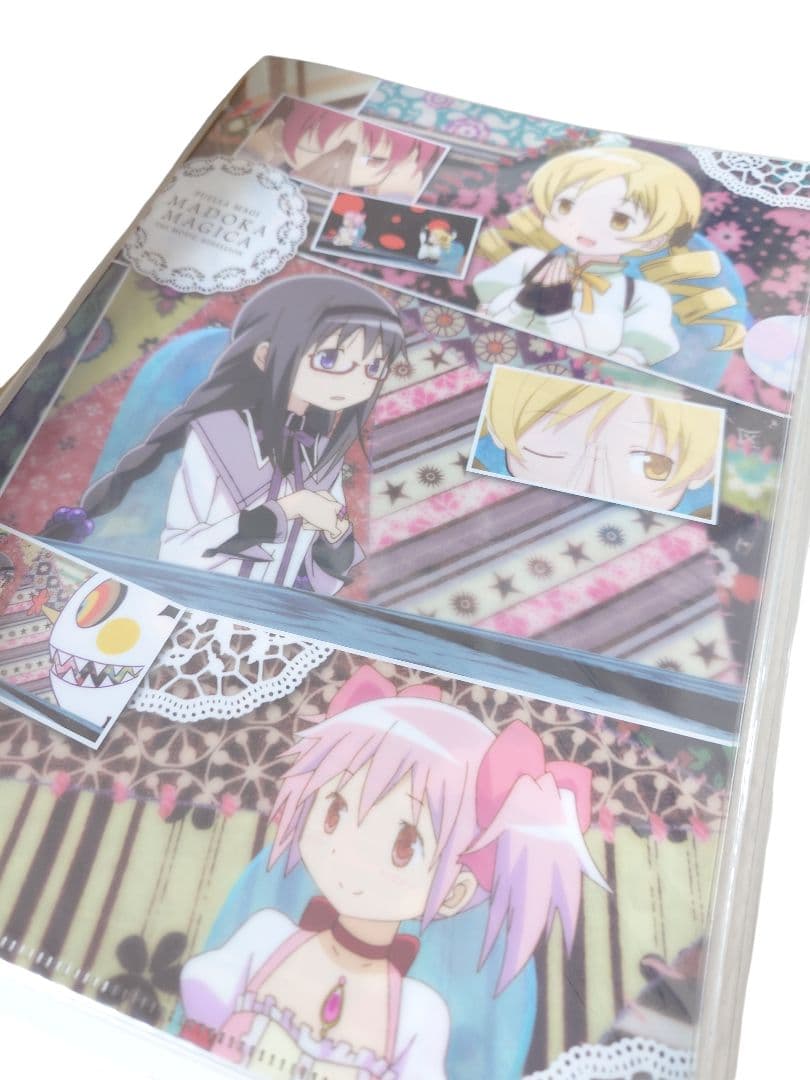 魔法少女まどかマギカ　ファイルブック　クリアファイル収納ケース　バインダー