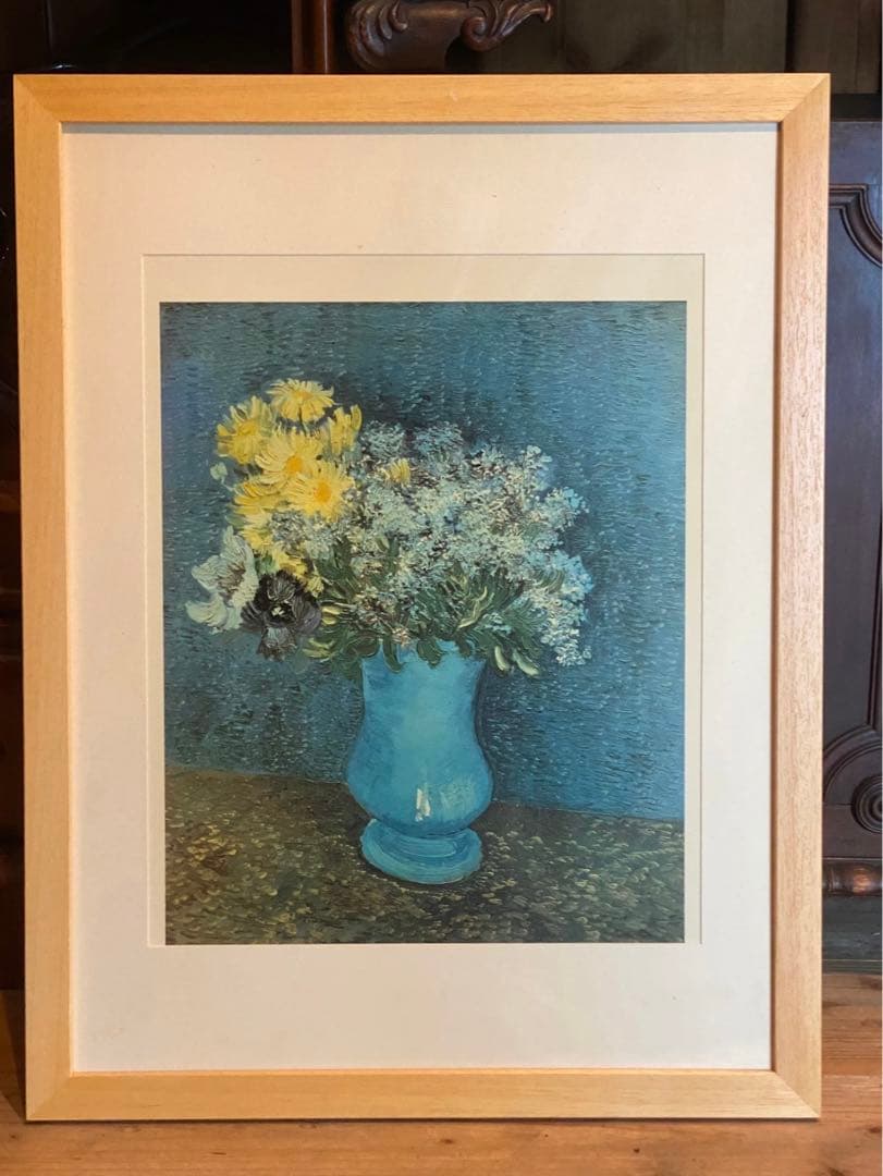 ヴィンセント ヴァン ゴッホ 額縁 インテリア 花の花瓶
