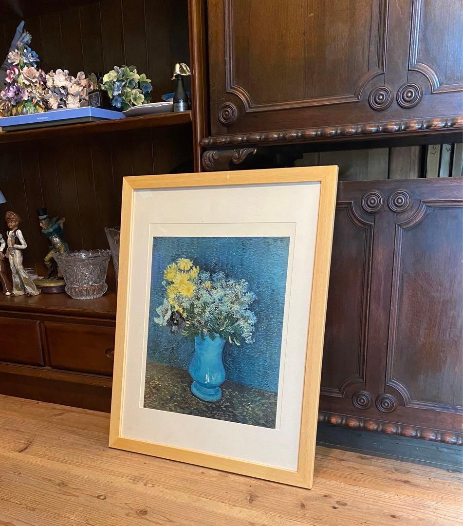 ヴィンセント ヴァン ゴッホ 額縁 インテリア 花の花瓶