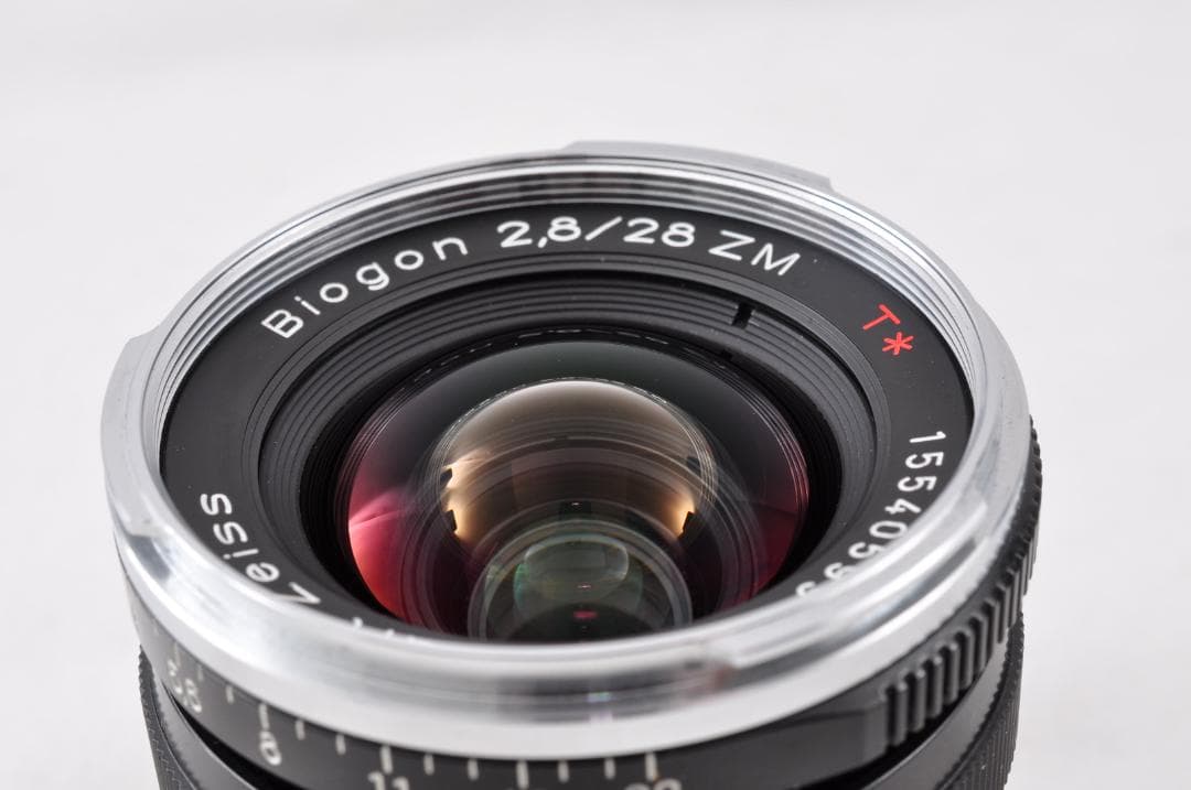 レンズ(単焦点) Carl Zeiss Biogon T* 28mm f2.8 ZM Black