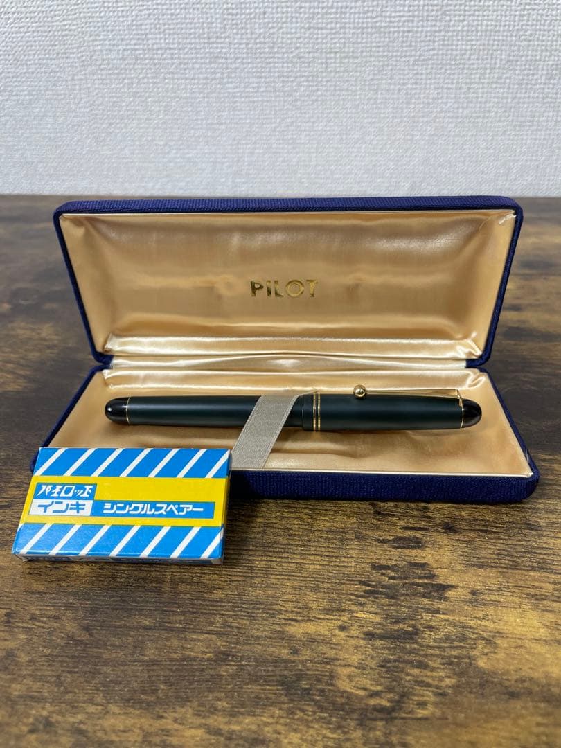 試筆のみ　最初期型 1987年製　バランサー付　マットグリーン　67 万年筆