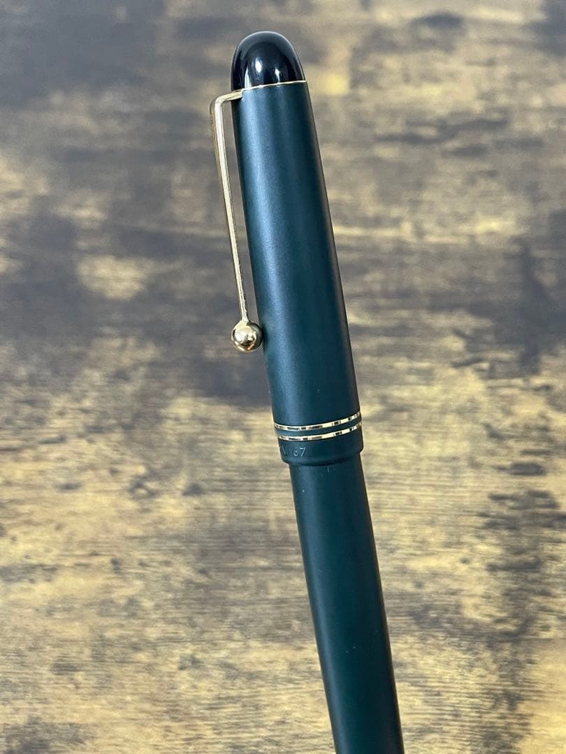 試筆のみ　最初期型 1987年製　バランサー付　マットグリーン　67 万年筆