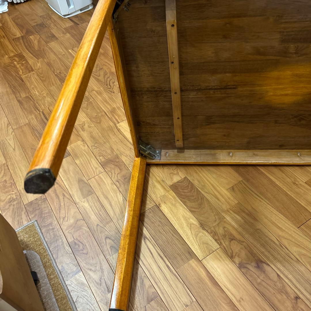 無垢材 ダイニングテーブル 勉強机　１１５ｘ７５ｘ７０ｃｍ