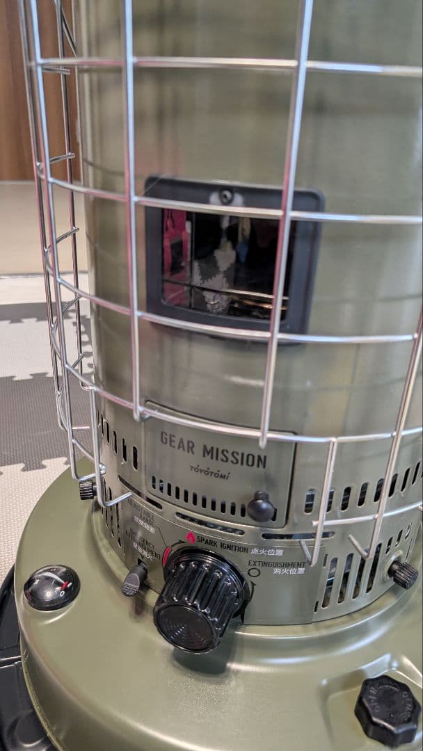 h*i様 TOYOTOMI KS-GE67(G) GREEN　トヨトミ　石油スト