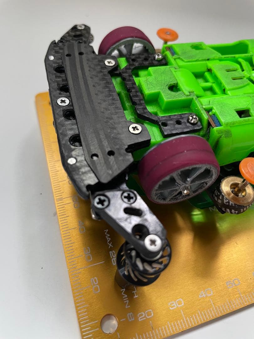 ミニ四駆 ＭＳフレキ完成車 セット 充電器 ペラタイヤ 加工ローラー