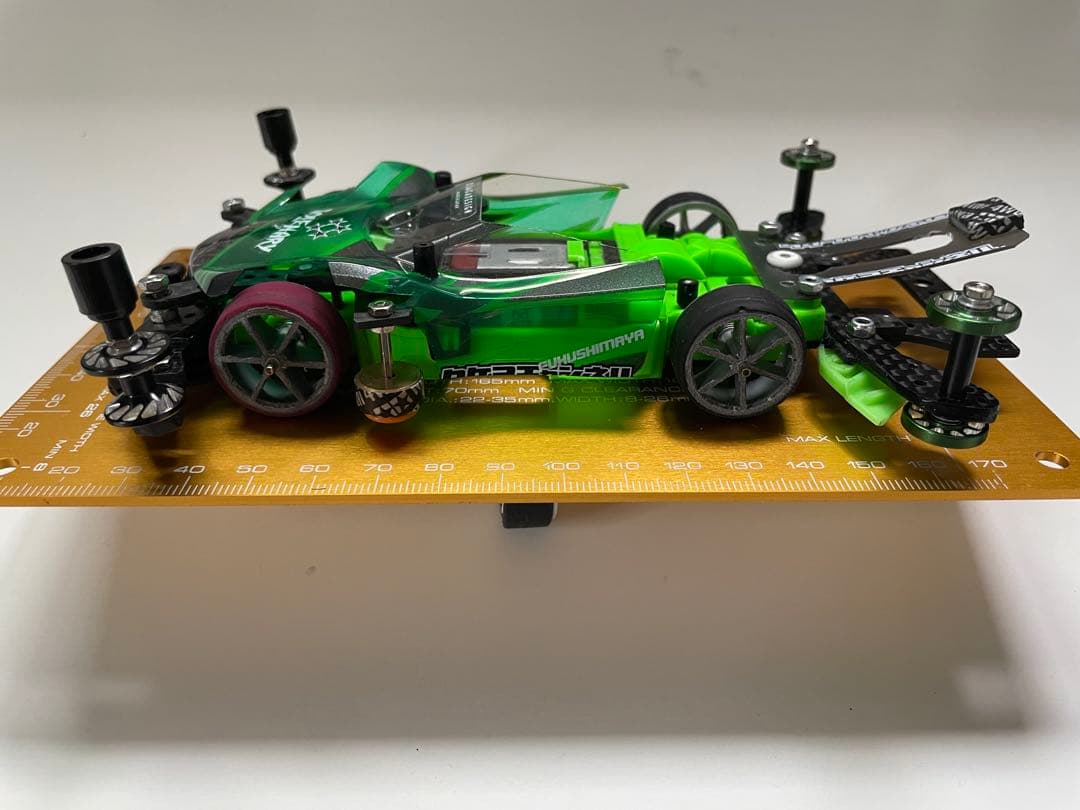 ミニ四駆 ＭＳフレキ完成車 セット 充電器 ペラタイヤ 加工ローラー