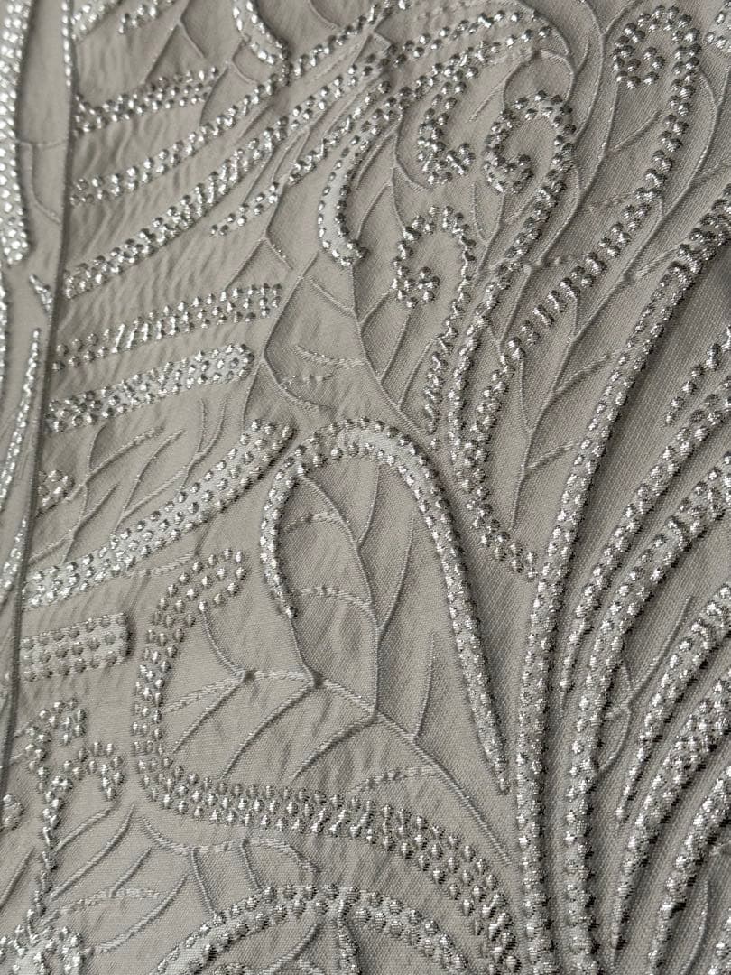 大人兵児帯【スノーホワイトプラチナシルバー】【リズヴァイオレット】の2点セット