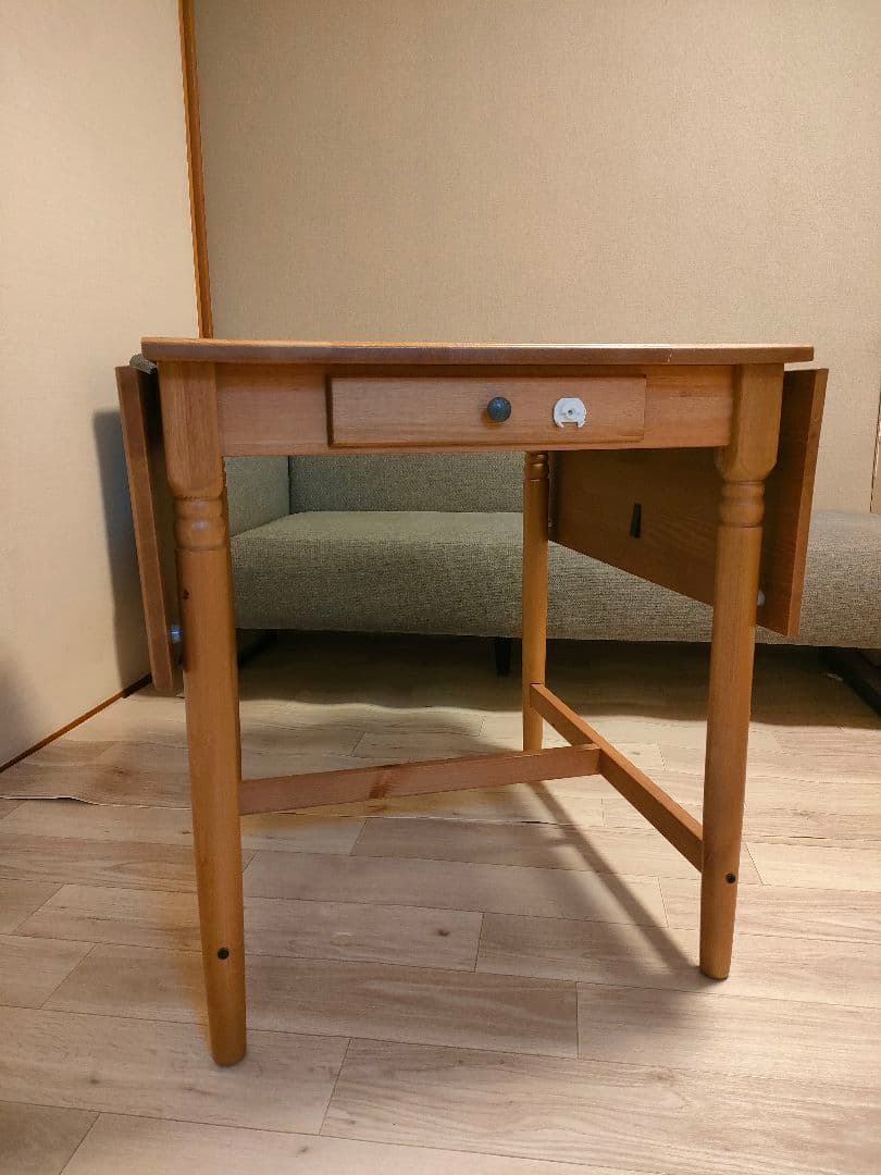 イケア インガートルプ 折りたたみ式 ダイニングテーブル