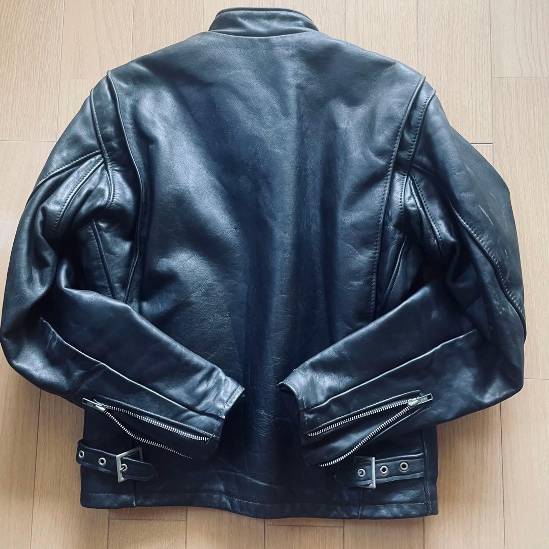 【定番】 Schott ショット レザージャケット36 ライダースジャケット