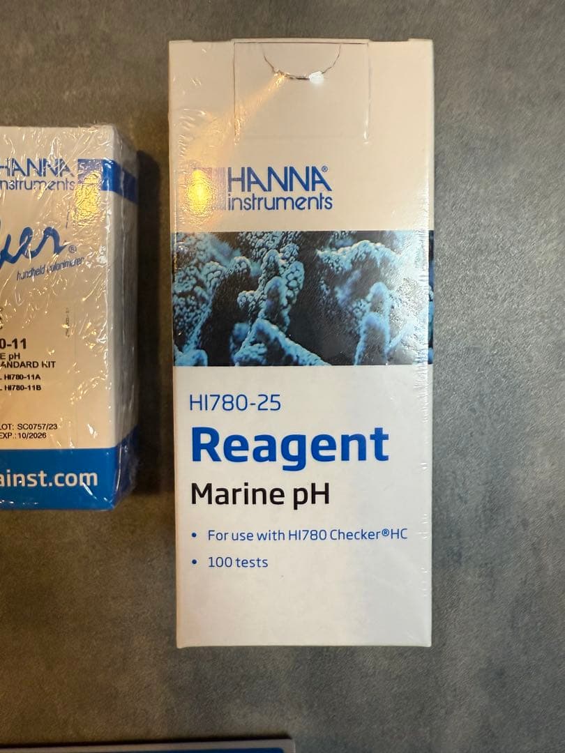 HANNA アクアリウムpHチェッカー　チェッカーHC 海水用 pH　HI780