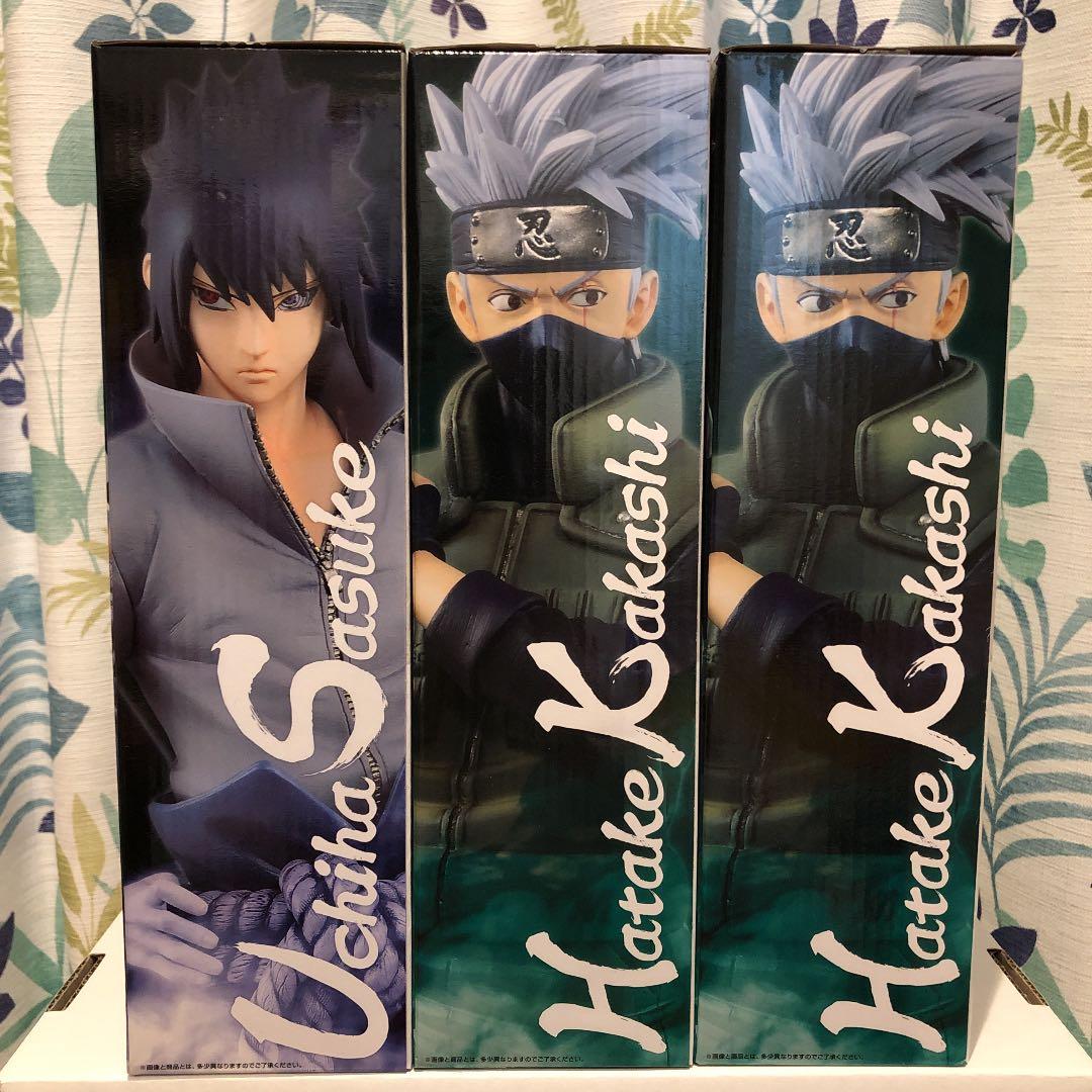 NARUTO ナルト　一番くじ　うちはサスケ　はたけカカシ　写輪眼　フィギュア