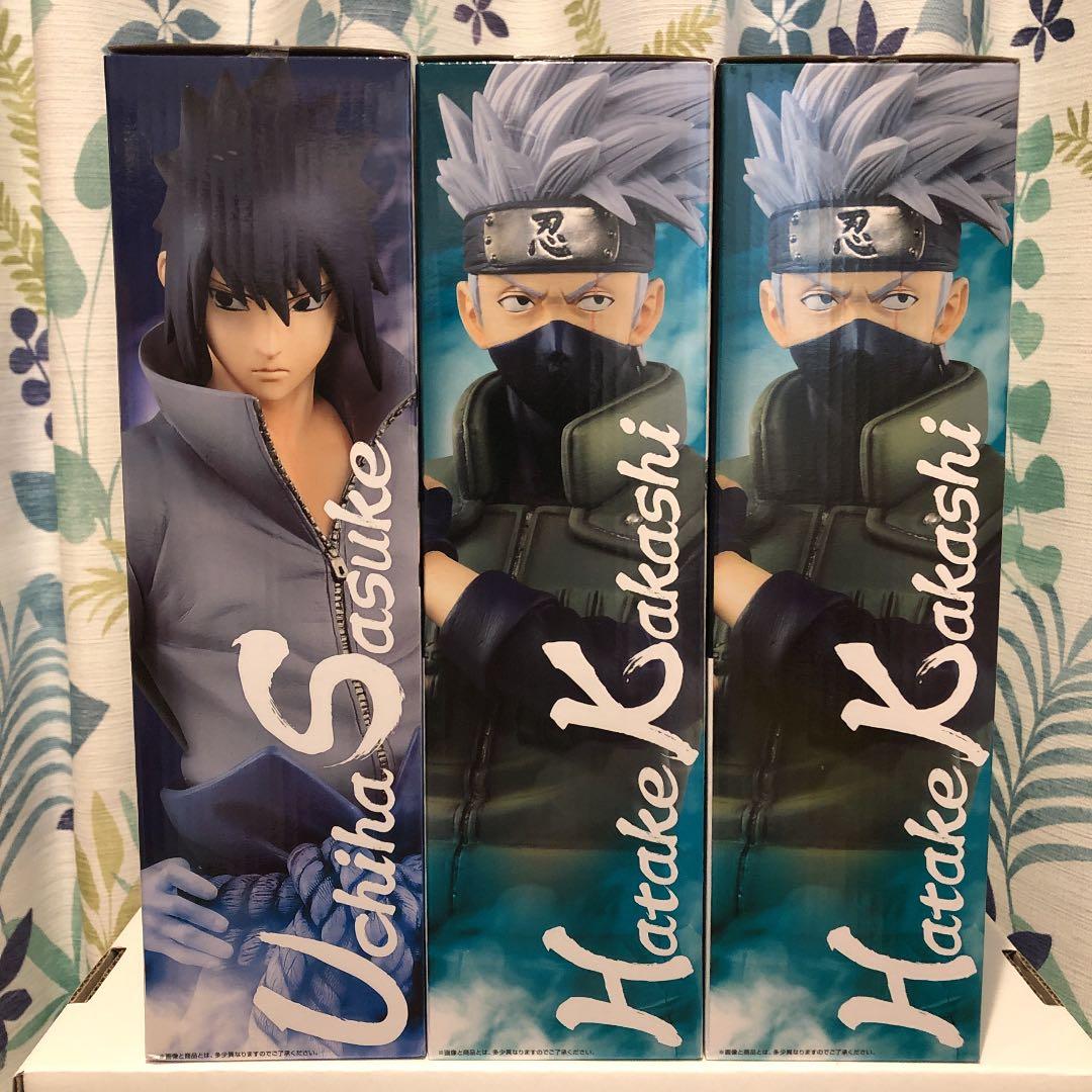 NARUTO ナルト　一番くじ　うちはサスケ　はたけカカシ　写輪眼　フィギュア