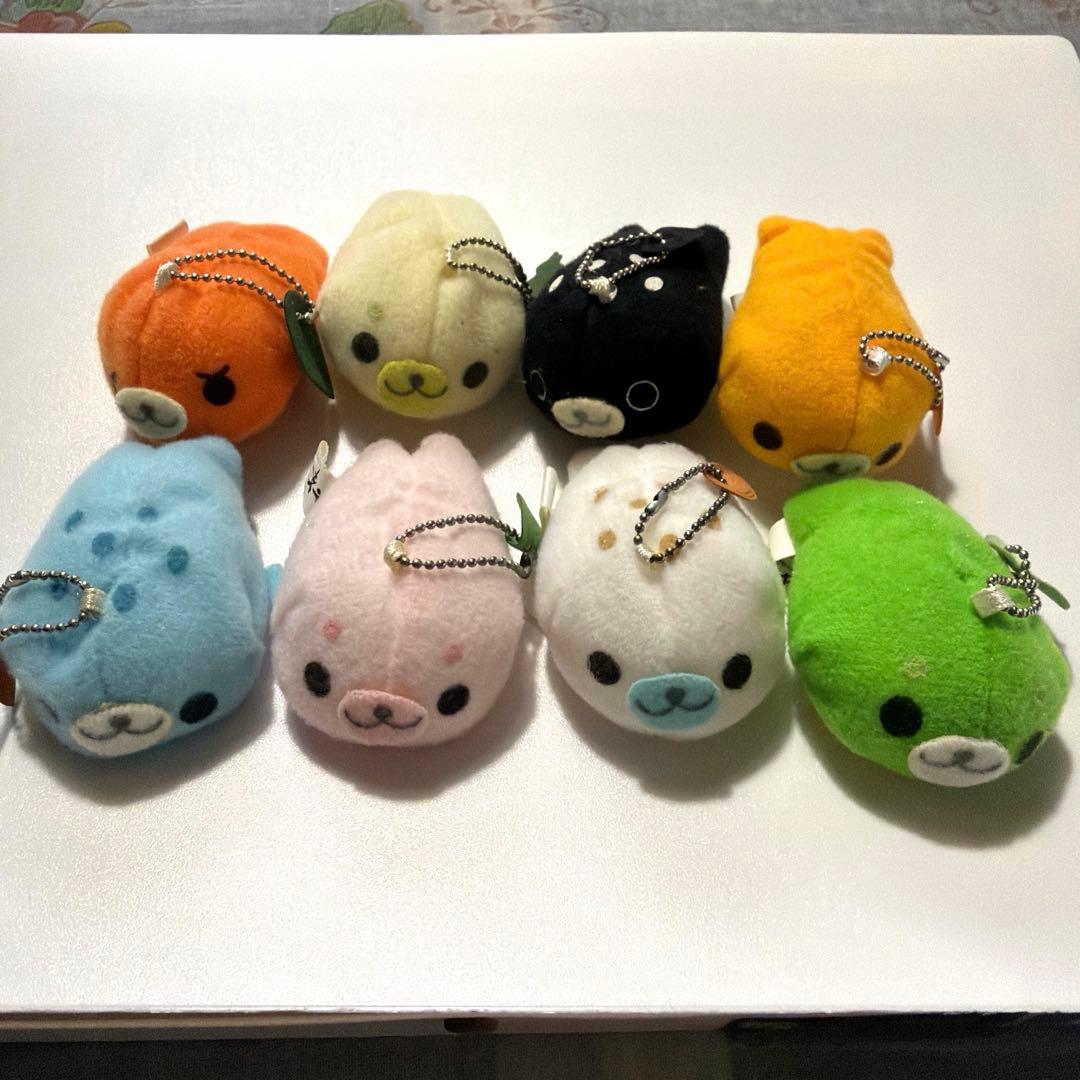 まめゴマ キーホルダー ボールチェーン 十六茶 San-x サンエックス おまけ