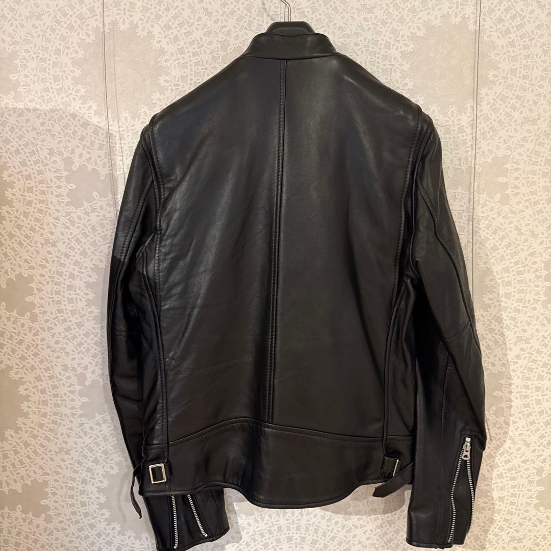 Schott × EDIFICE別注シングルライダースジャケット