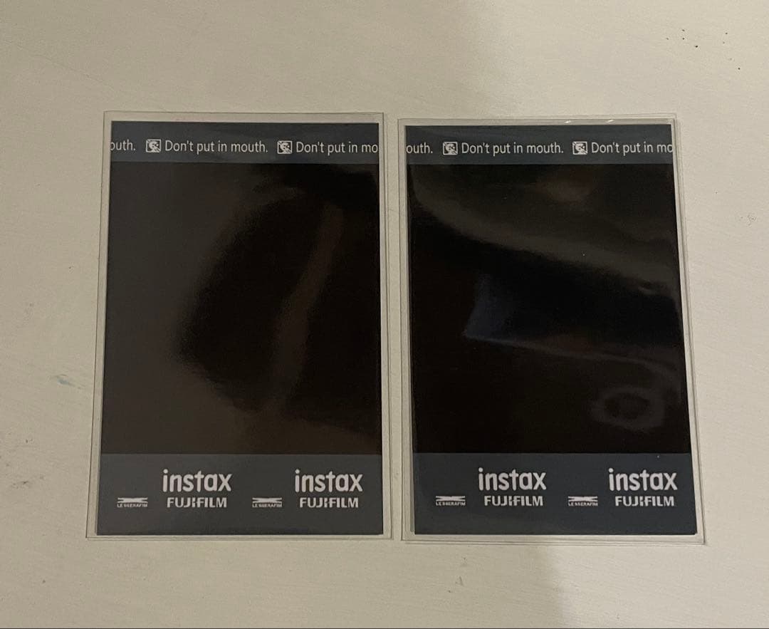 LE SSERAFIM TOU中国チェウォン ポラロイド チェキ風 ポラロイド