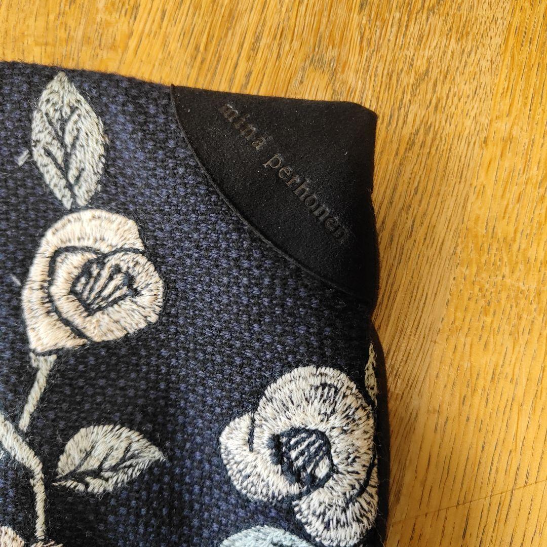 ミナペルホネン　クッションカバー　リメイク　ハンドメイド　USED　②