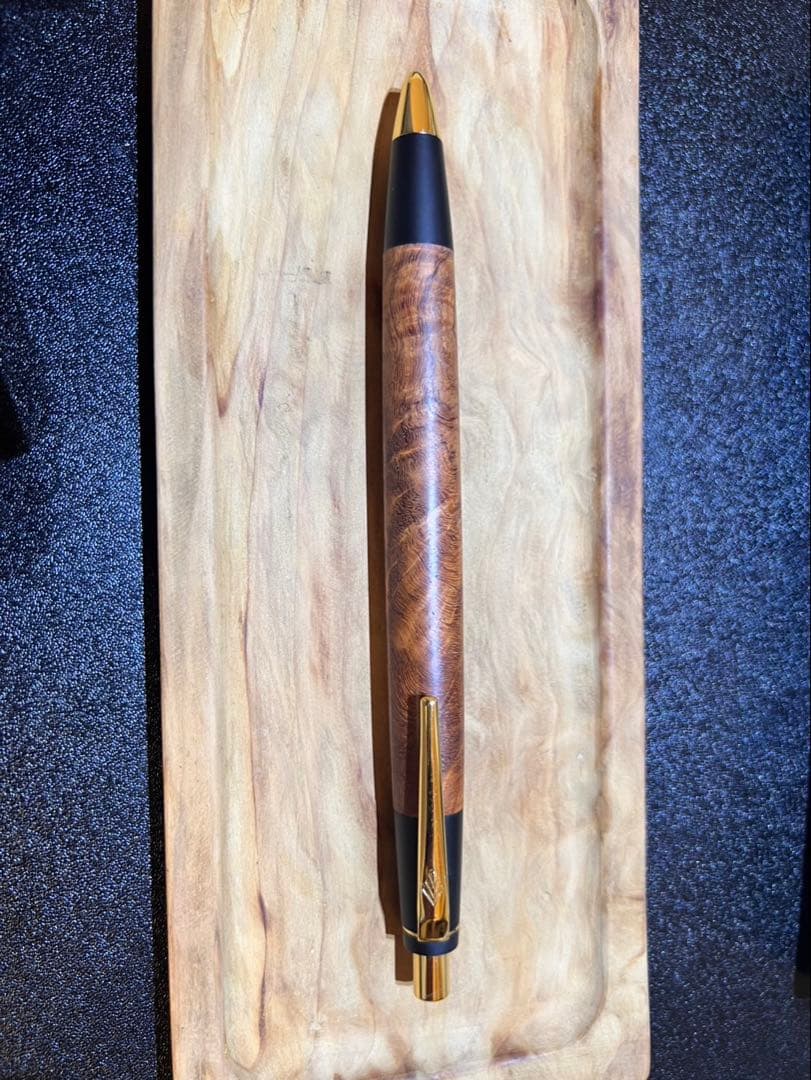 野原工芸シャープペンシル　花梨杢