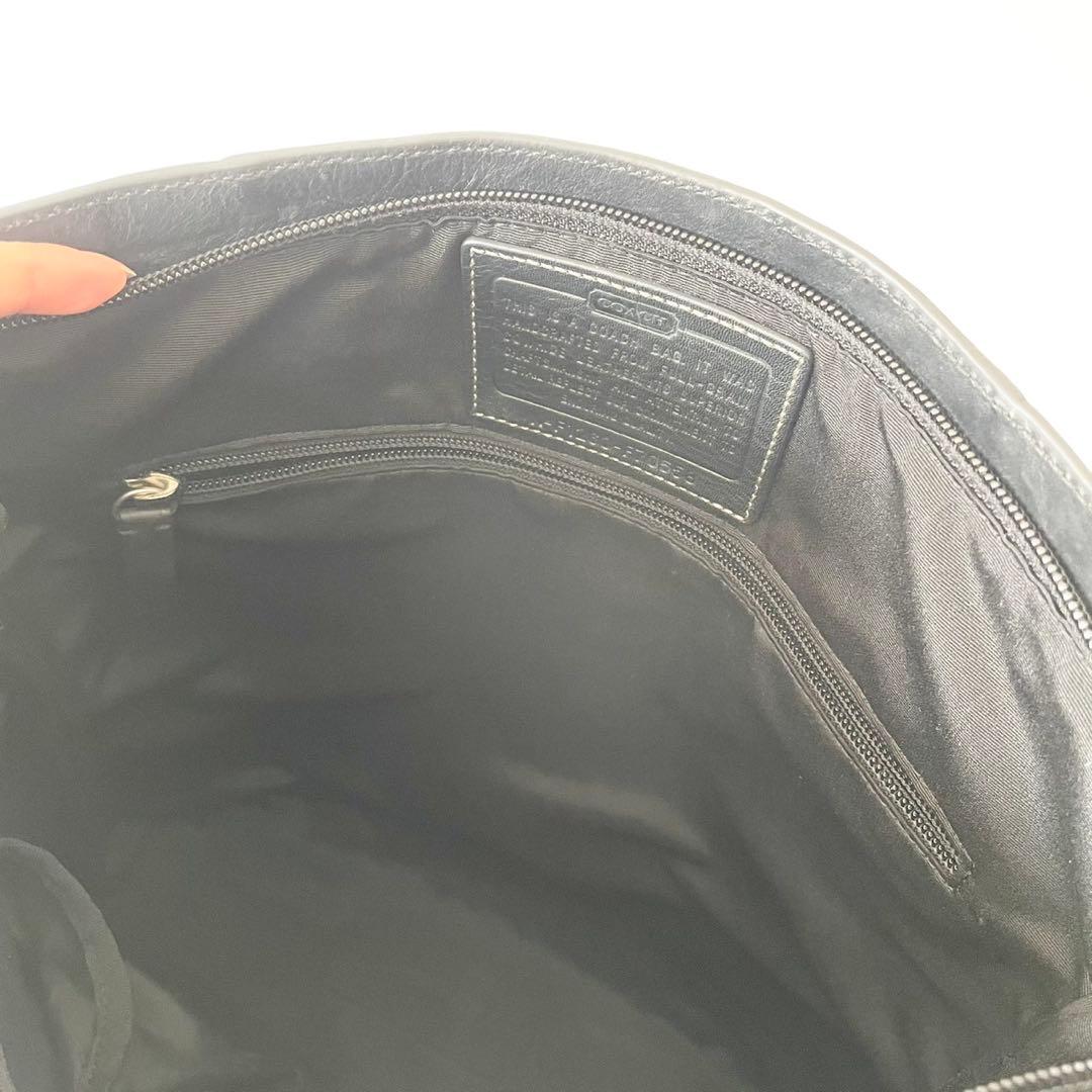 【極美品】COACH メンズ 2wayビジネスバッグ ヘリテージ 黒