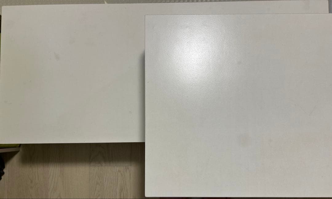 【うさぎ】薄型 伸長式 テレビ台 白 幅105-196cm ニトリ