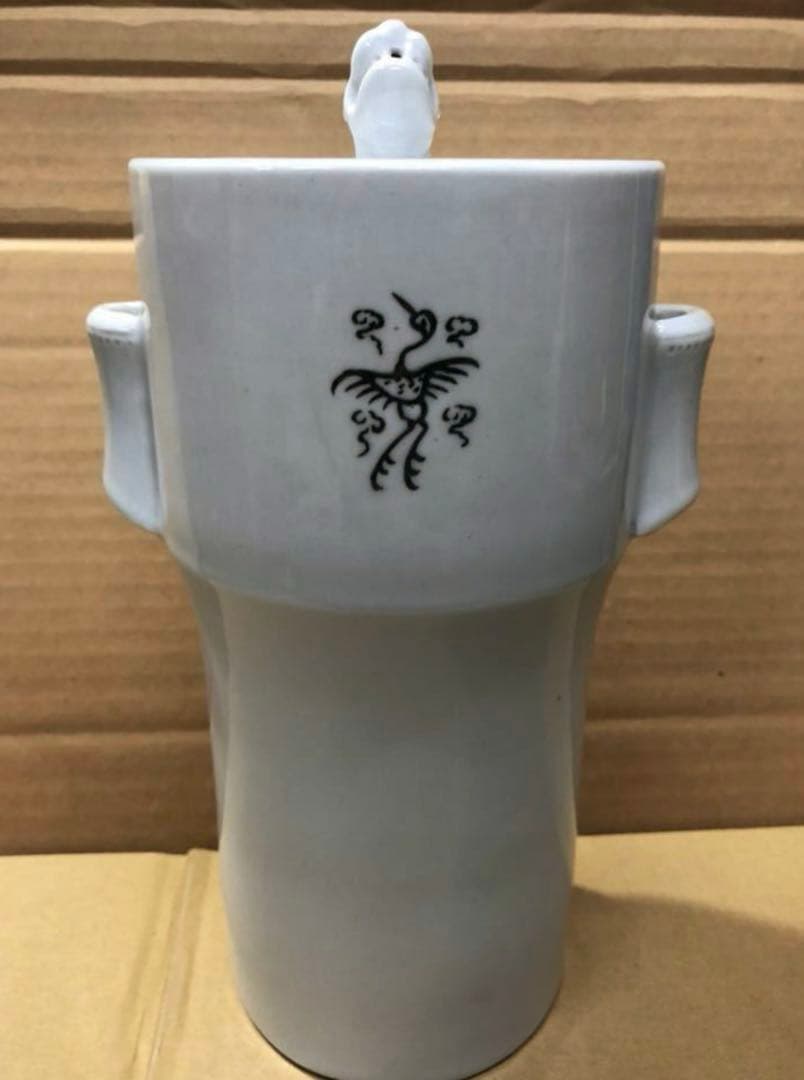 未使用/特価❕韓国人間国宝/申 相浩作/高麗青磁/水指/1点　　茶道具/水差し