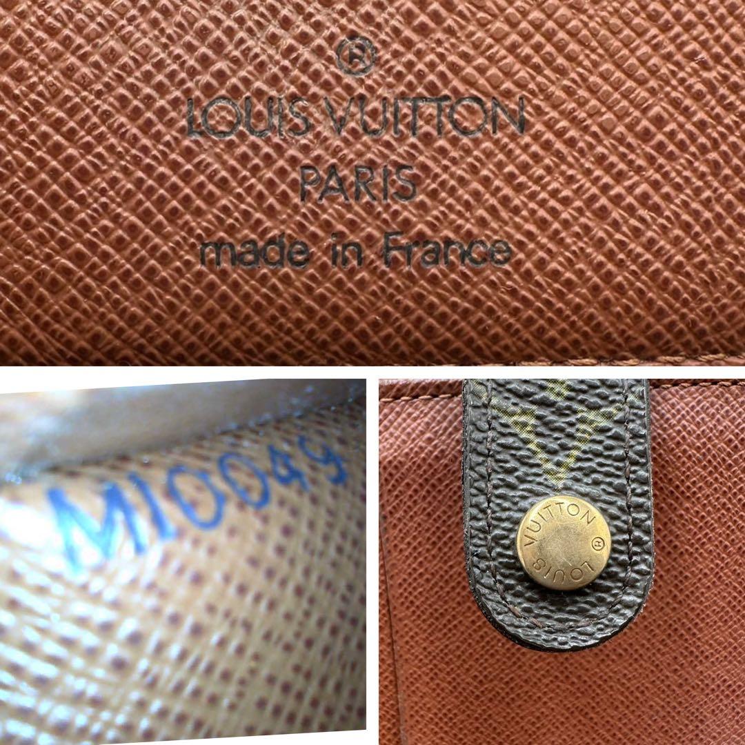【美品】ルイヴィトン　モノグラム 新型ポルトフォイユ ヴィエノワ がま口財布