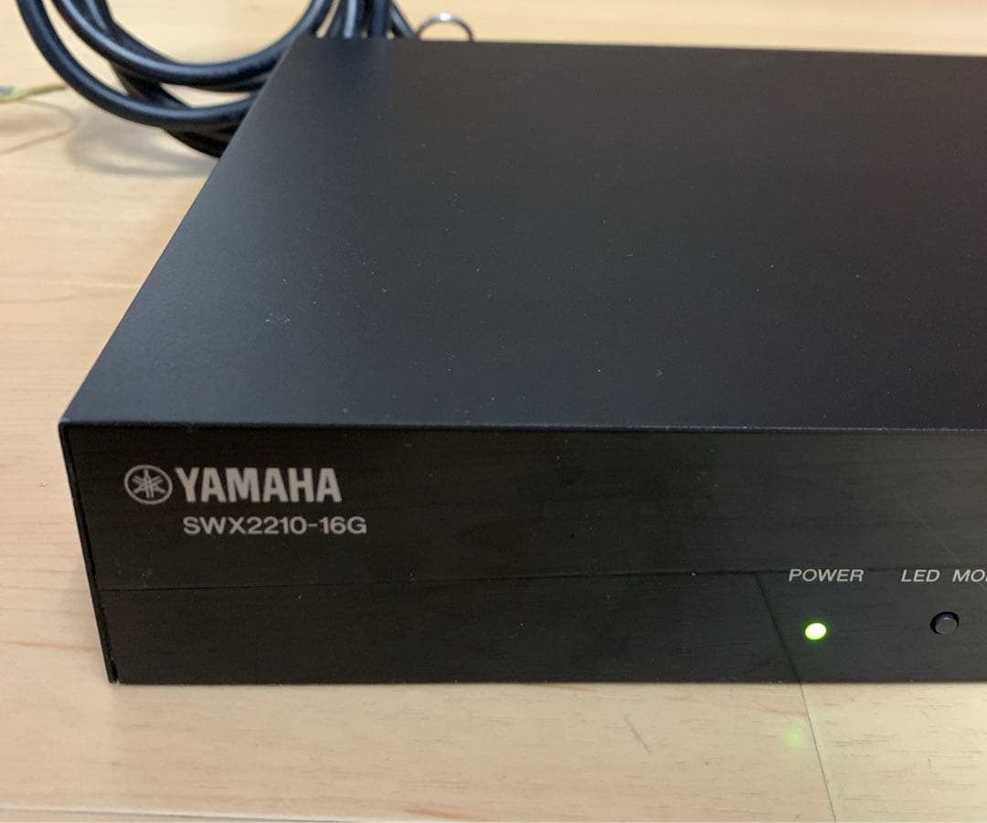 YAMAHA スマートL2スイッチ 16ポート SWX2210-16G ①