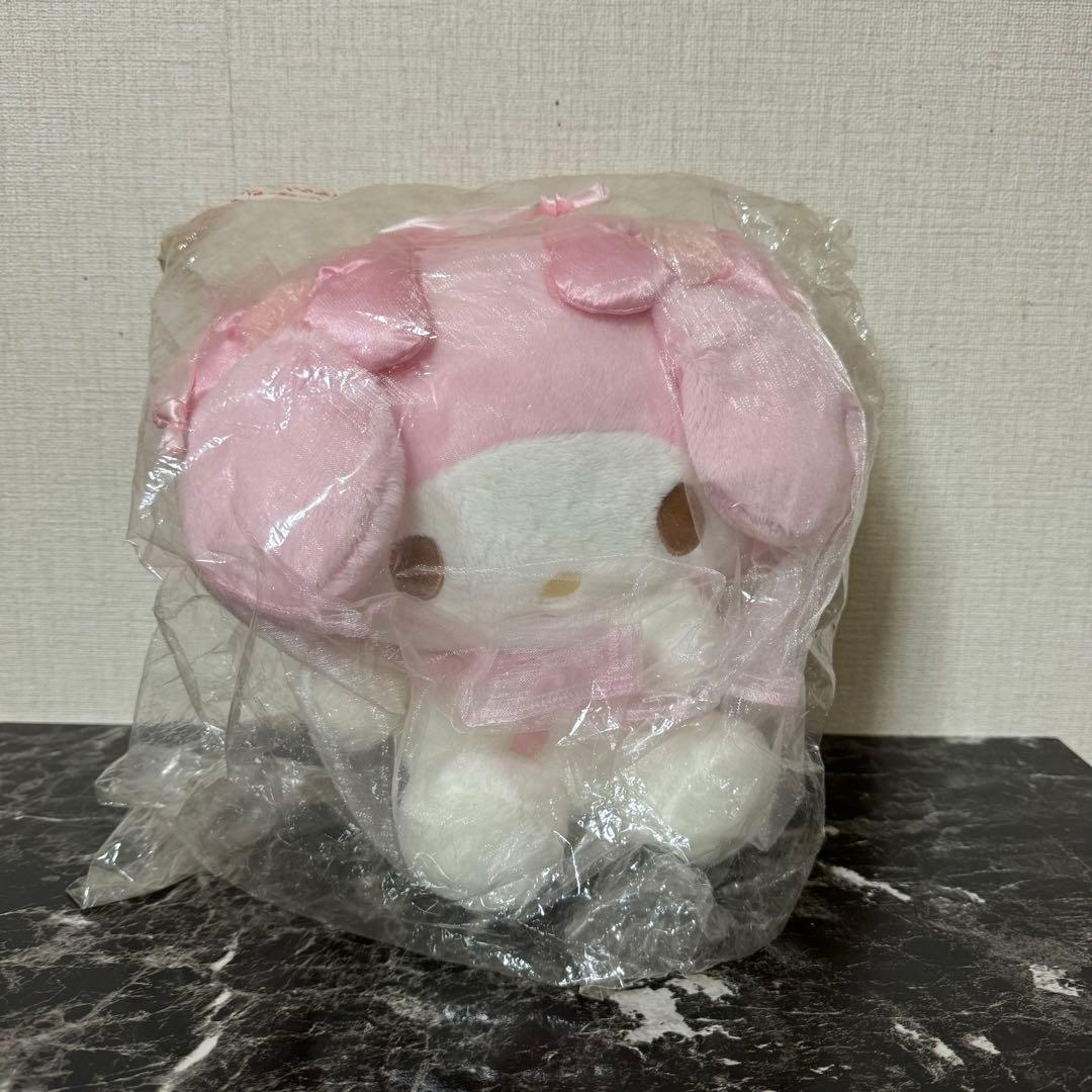 マイメロディ　リズリサ　リズメロくじ　第二弾　ラストワン　ぬいぐるみ