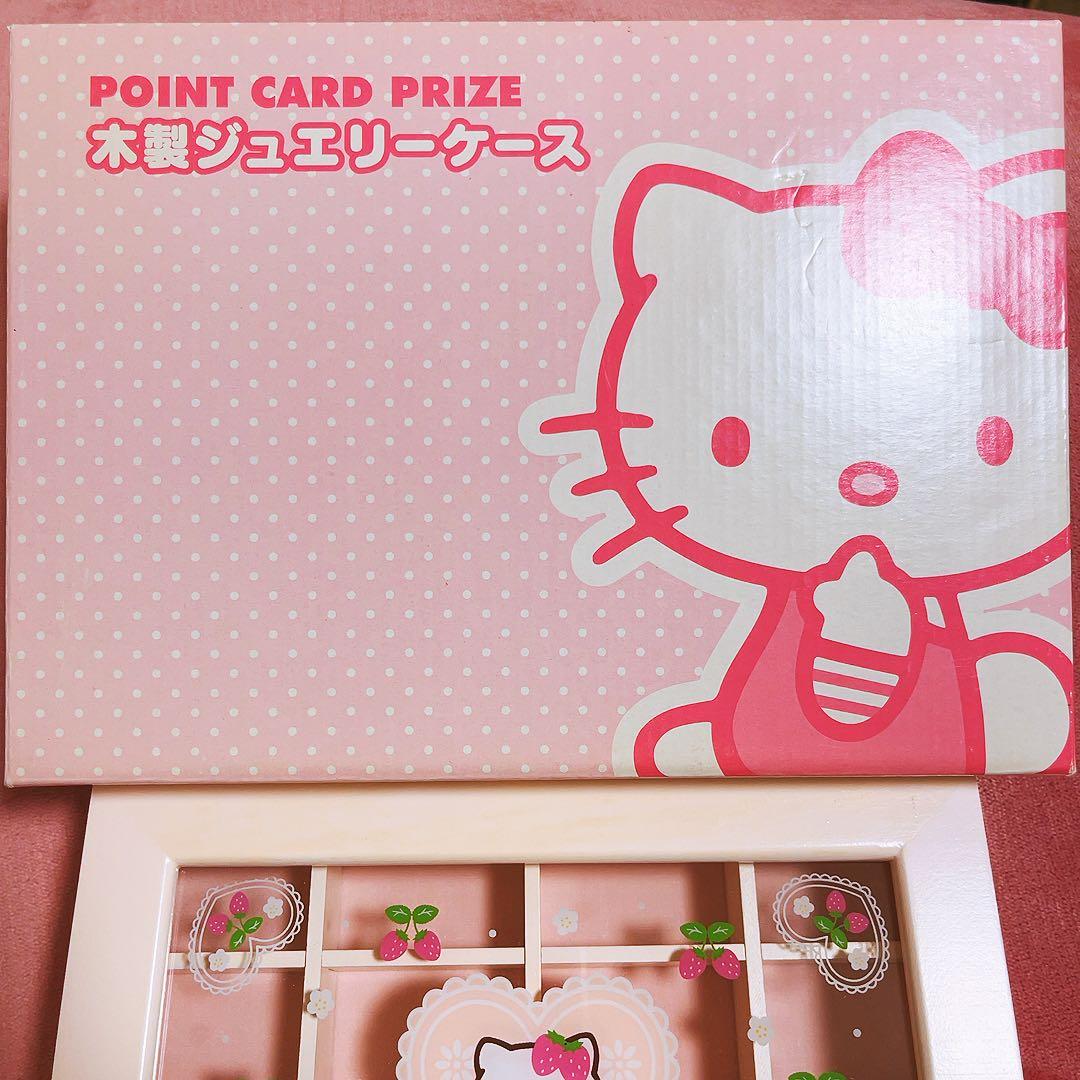 希少レア　ハローキティ　木製　ジュエリーケース　2009 非売品　サンリオ