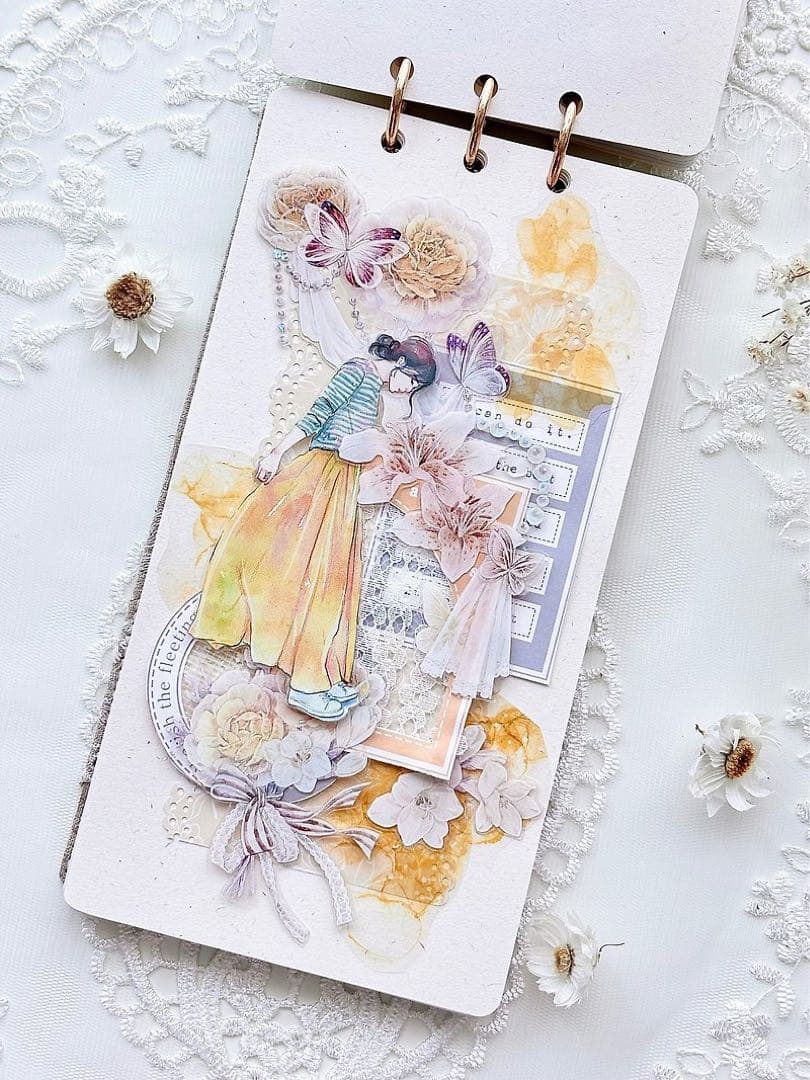 コラージュ素材　紙もの　素材紙　【1824】