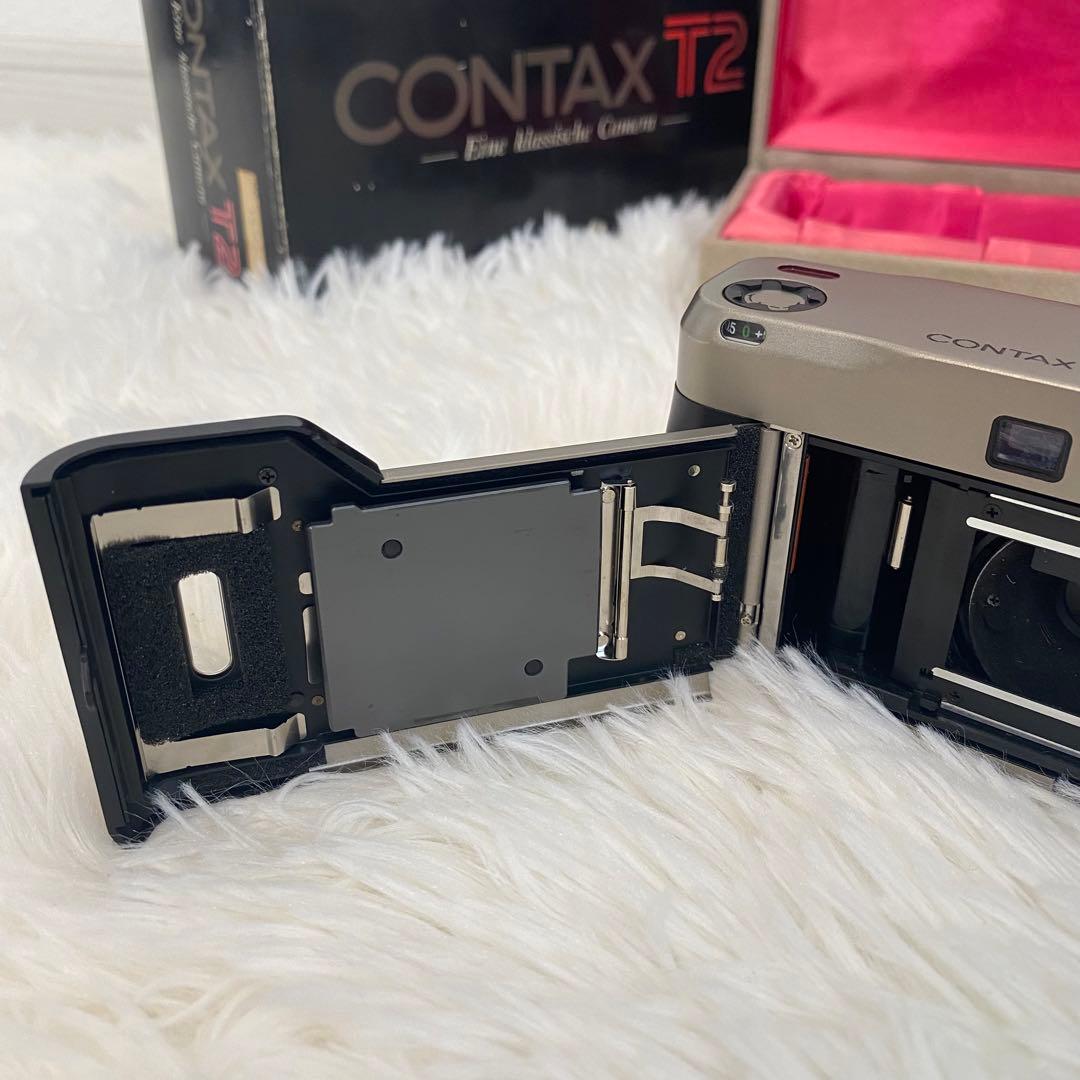【大人気】CONTAXコンタックス T2コンパクトフィルムカメラ