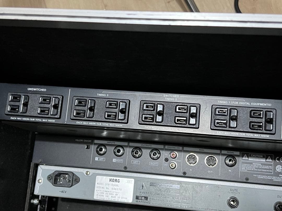 エフェクターラックセット(※詳細必読)