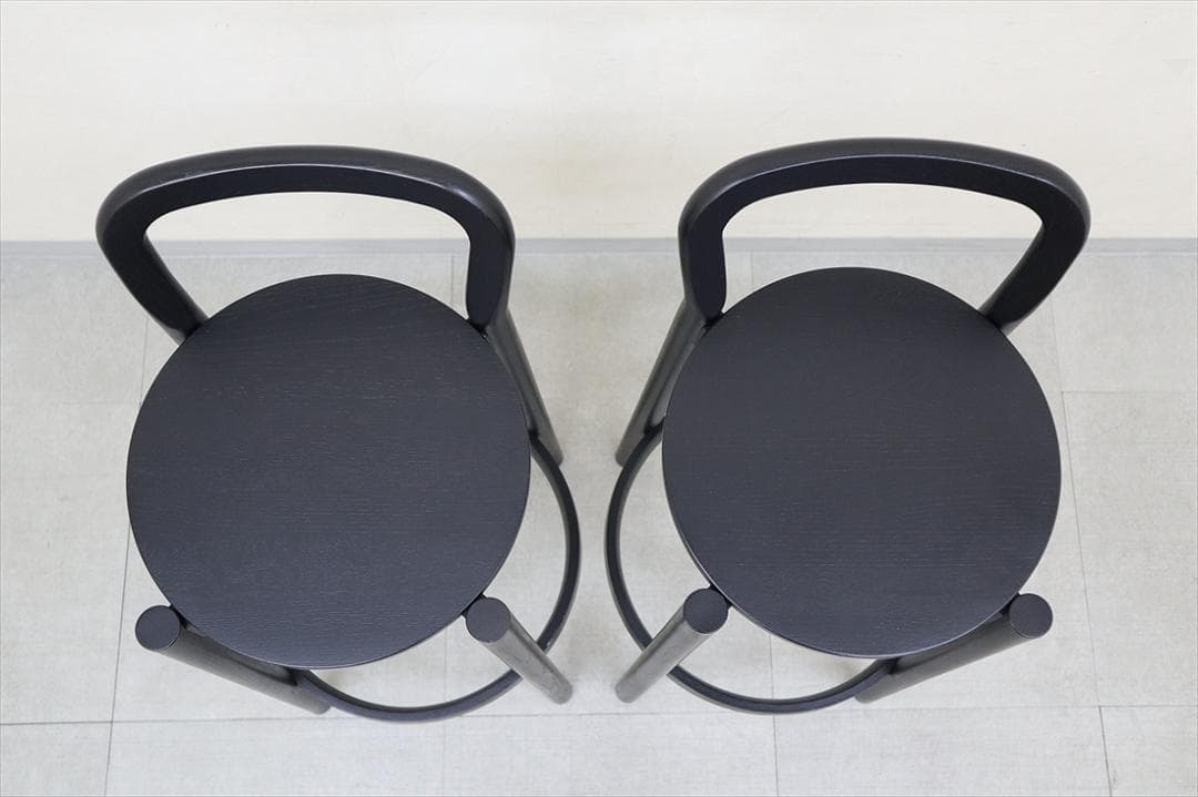 KNS カリモク ニュースタンダード キャストール バー スツール バックレスト