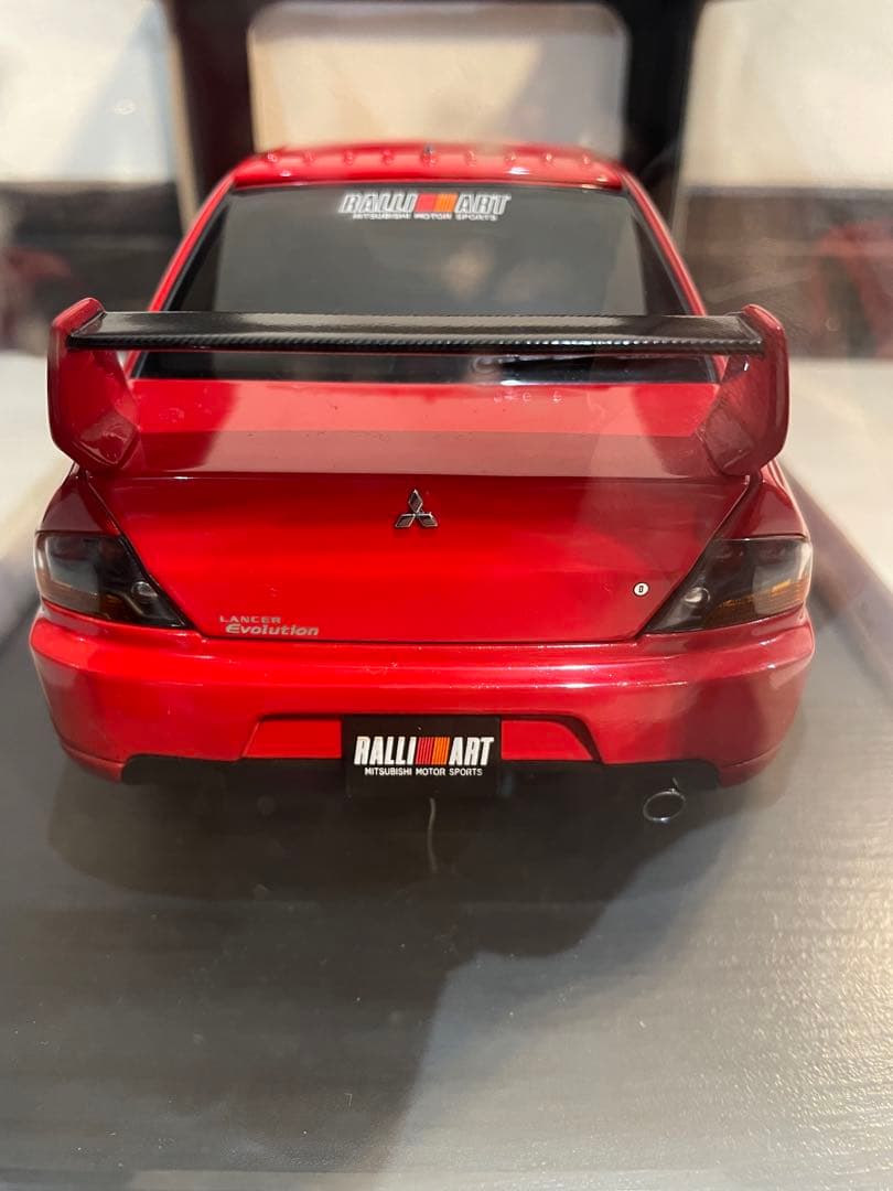 【希少】オートアート 1/18 三菱 ランサーエボリューション　Ⅸ ラリーアート
