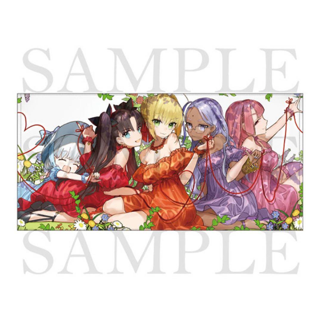 ワダアルコ展バスタオル Fate & Fate/EXTRA ART WORKS
