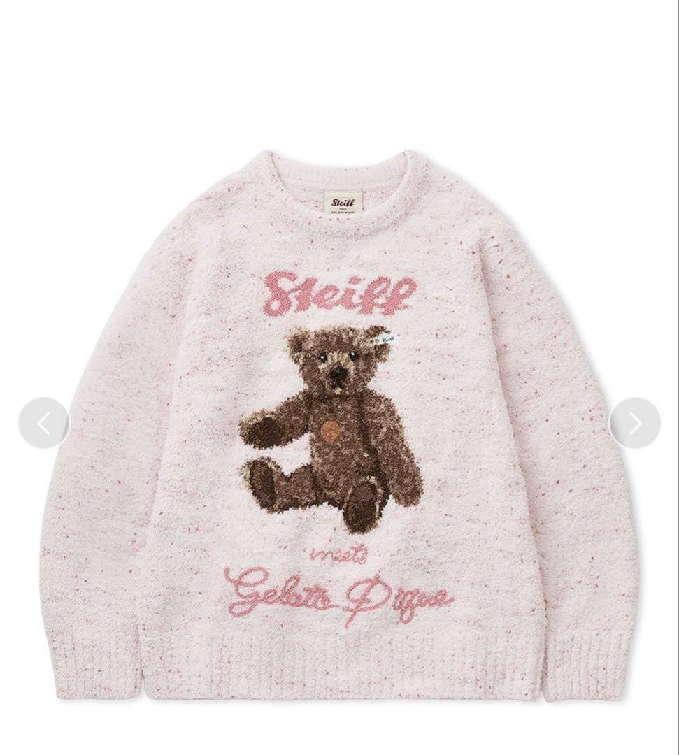 【レモン】ジェラートピケパウダーネッププルオーバー ロングパンツ