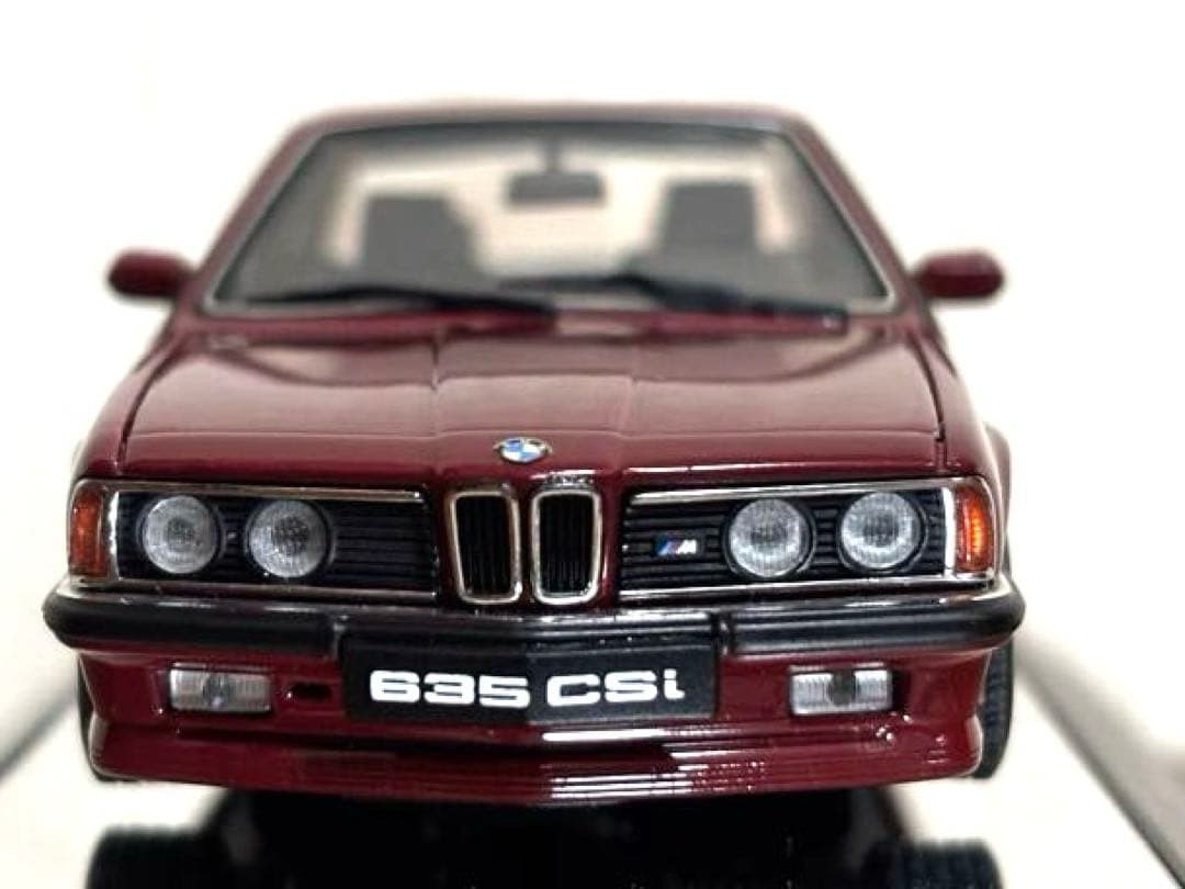 BMW M 635 CSi ミニカー 1/43 バーガンディ