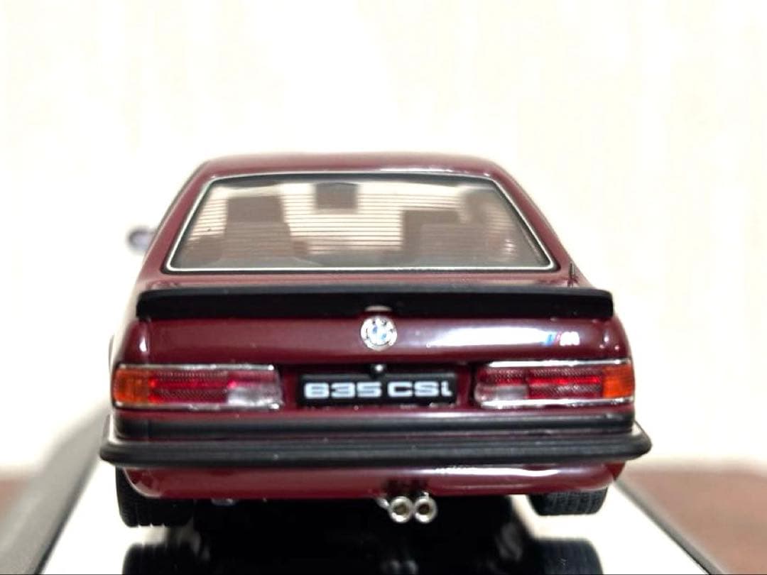 BMW M 635 CSi ミニカー 1/43 バーガンディ
